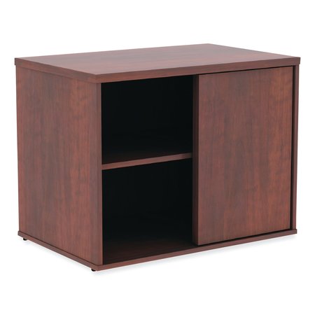 ALERA Open Office Low Storage Cabinet Credenza, 29.5x19-1/8x22-7/8, Cherry ALELS593020MC